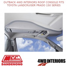 OUTBACK 4WD INTERIORS ROOF CONSOLE FITS TOYOTA LANDCRUISER PRADO 150 SERIES